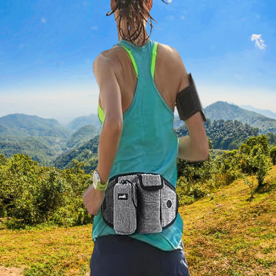 Sac banane pour chien - PetWaistpack™ - Gris