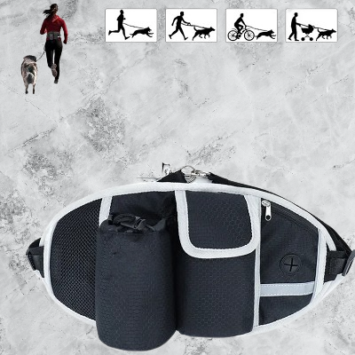 Sac banane pour chien - PetWaistpack™ - Noir