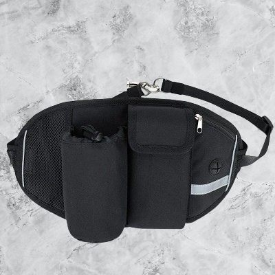 Sac banane pour chien - PetWaistpack™ - Noir