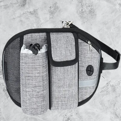 Sac banane pour chien - PetWaistpack™ - Gris