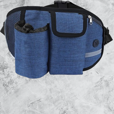 Sac banane pour chien - PetWaistpack™ - Bleu