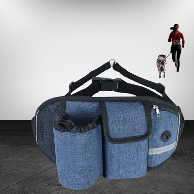 Sac banane pour chien - PetWaistpack™ - Bleu