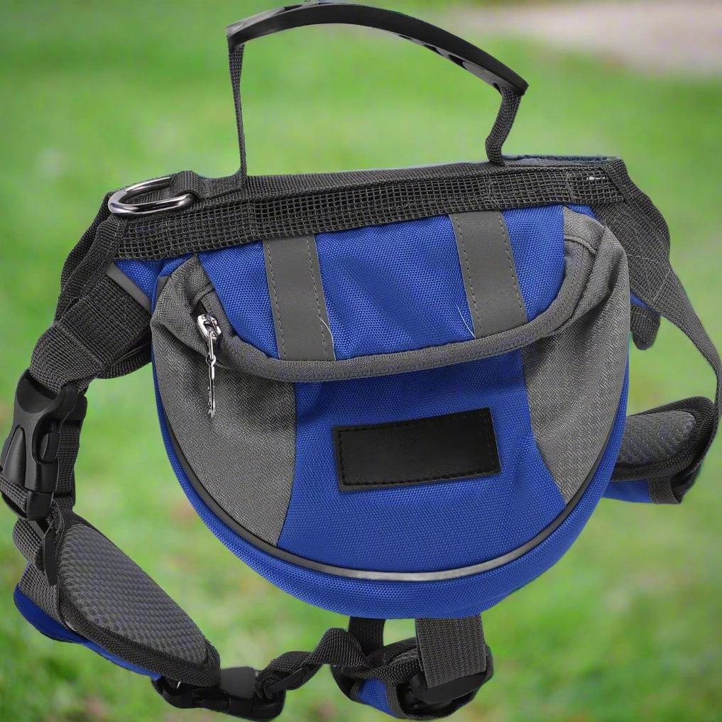 Sac de Voyage Chien - DogBackpack™ - Bleu